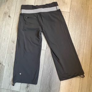 Lululemon Astro Crop Cinch Cuff Layered Pants